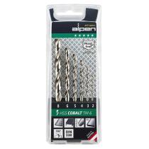 Estuche Brocas Alpen Cobalto 6 Piezas