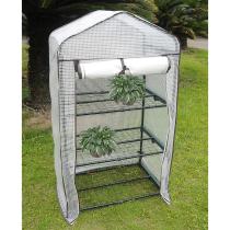 Invernadero de Jardin Portatil PVC3 Niveles 125 cm. Cultivo de plantas, esquejes, semilleros, etc.