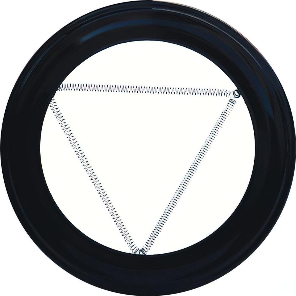 Plafón Embellecedor de Color Negro Para Estufa 150 mm. Plafón Embellecedor de Color Negro Para Estufa 150 mm.