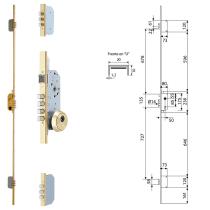 Cerradura Tesa Seguridad TLB3 54566 LE Cerradero Largo 45 HE