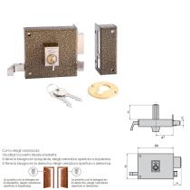 Cerradura Cvl 125a/ 8/he Derecha
