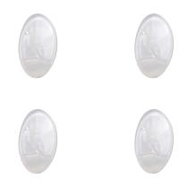 Colgador Oryx Transparente Pequeño (Blister 4 Unidades) Adhesivo