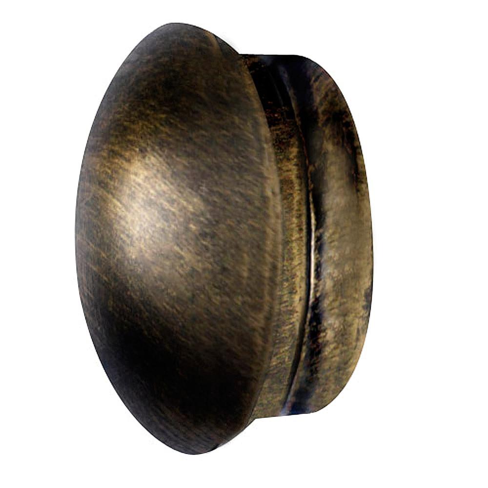 Terminal Forja Tapon Ø 20 mm. Negro / Dorado Juego 2 Piezas Terminal Forja Tapon Ø 20 mm. Negro / Dorado Juego 2 Piezas