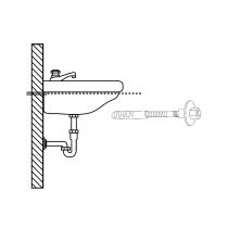 Kit Sanitario Fijacion Lavabo 10x110 mm. (2 Piezas)