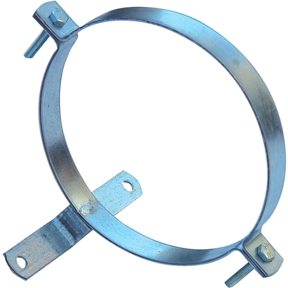 Abrazadera Para Tubo Estufa Galvanizado Con Soporte 200 mm Abrazadera Para Tubo Estufa Galvanizado Con Soporte 200 mm