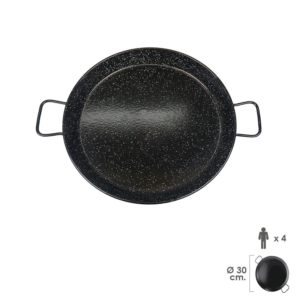 Paellera Valenciana Esmaltada 4 personas/ 30 cm