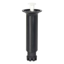 Pata Regulable Fija 13 / 20 cm. Negro