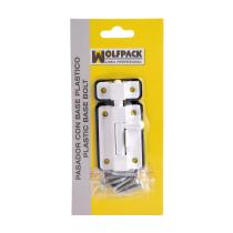 Pasador Wolfpack Base Plástico 50mm Blanco