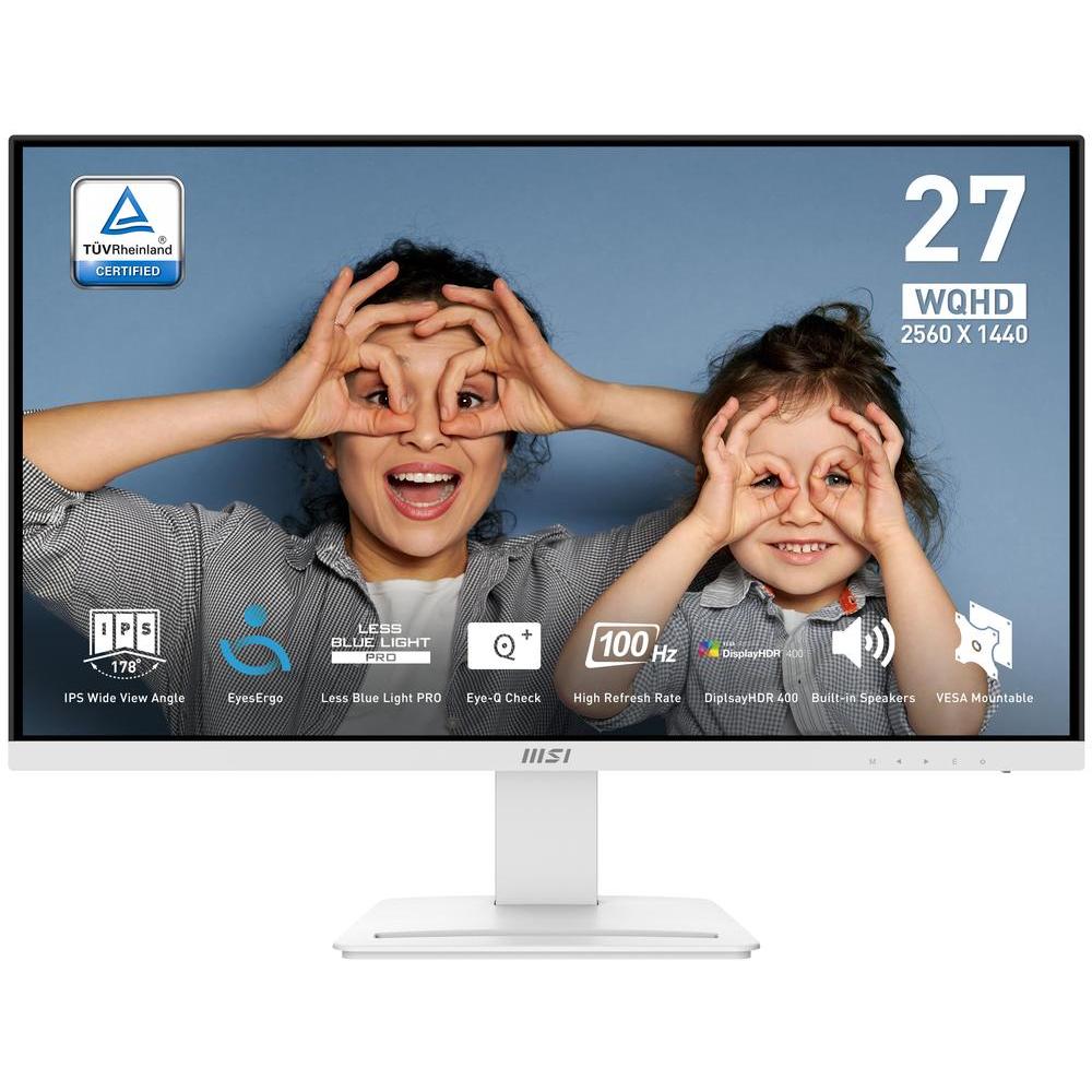 Monitor msi mp273qw e2 27 pulgadas wqhd 100hz