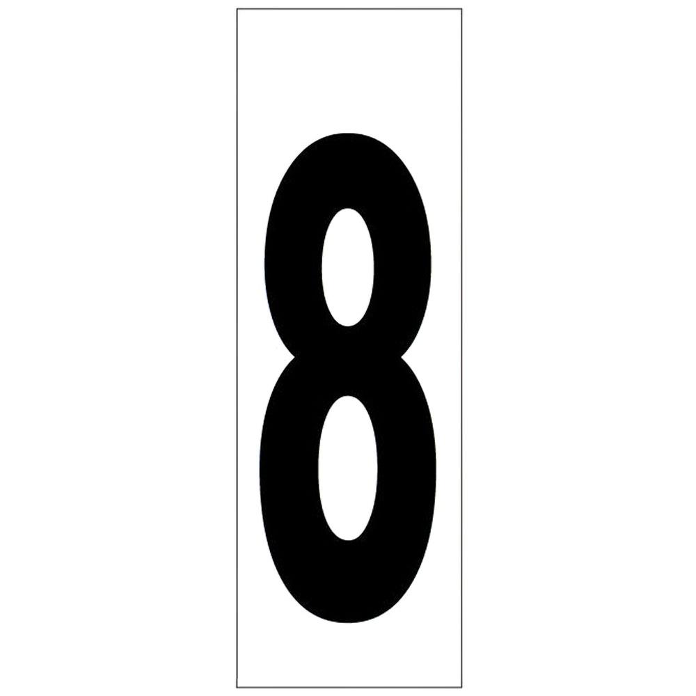 Numero Adhesivo 46x140 mm. Nº 8