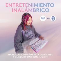 Teclado logitech g g715 gaming bluetooth blanco