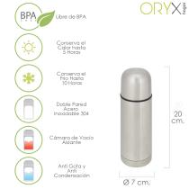 Termo Liquidos 350 Ml, Acero Inoxidable, Libre BPA, Antigoteo
