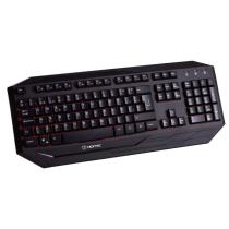 Teclado hiditec gaming gk200 retroiluminado membranas multimedia