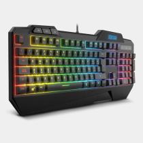 Kit teclado + raton krom semimecanico krusher sp