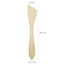 Espatula Sarten Cocina Madera Oryx 30 cm.