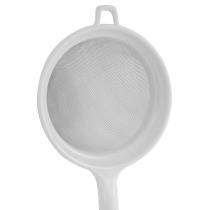 Colador Acero Inoxidable Ø 12,5 cm. Con Mango Plastico