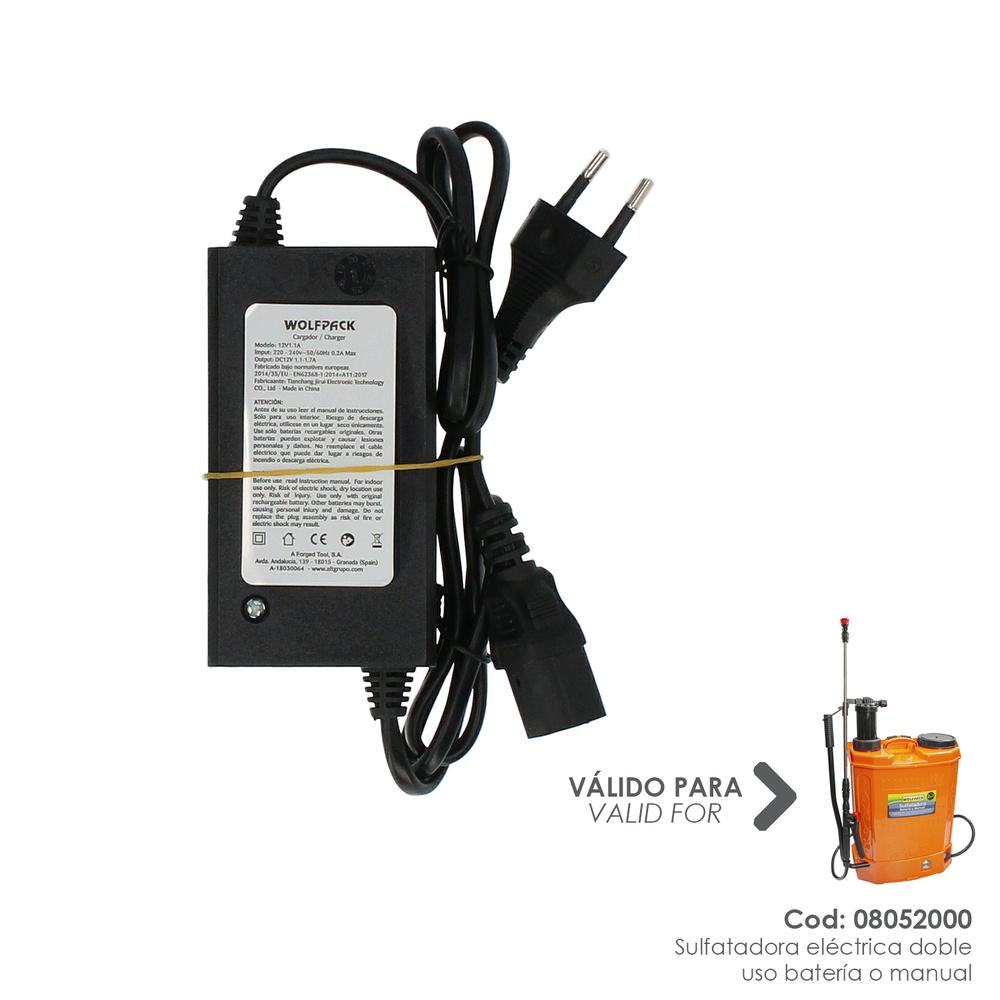 Cargador Sulfatadora 08052000 Sulfatadora Electrica A Bateria 12 V / 8 Amperios Cargador Sulfatadora 08052000 Sulfatadora Electrica A Bateria 12 V / 8 Amperios