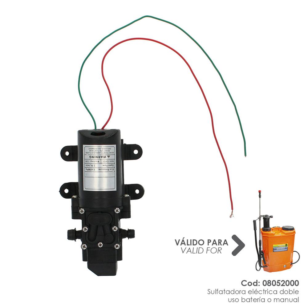 Motor Para Sulfatadora 08052000 Sulfatadora Electrica A Bateria 12 V / 8 Amperios Motor Para Sulfatadora 08052000 Sulfatadora Electrica A Bateria 12 V / 8 Amperios