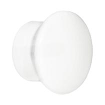 Terminal Zirconio Para Barras Ø 20 mm. Tapon Blanco (Pack 2 unidades)