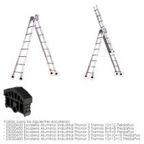 Contera Para Escalera Pronor 3 Tramos y Escalera 2 Tramos Con 12+12 Peldaños ( Perfil 79 mm.)
