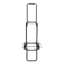 Carretilla Plegable Metalica De Carga - Porta Maletas Con Cuerda Elastica 93,5x33x44 cm. Carro De Transporte 50 Kg.