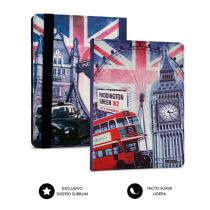 Funda + teclado subblim keytab usb tipo c 10.1 pulgadas england
