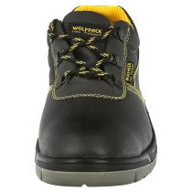 Zapatos Seguridad S3 Piel Negra Wolfpack Nº 44 Vestuario Laboral,calzado Seguridad, Botas Trabajo. (Par)