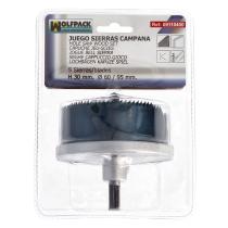 Juego Sierras Campana 30 mm. Ø 60/95 mm. 5 Piezas