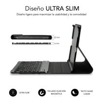 Funda + teclado subblim para samsung gt a8 10.5 pulgadas pulgadas x200 - 205