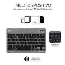 Funda + teclado subblim para samsung gt a8 10.5 pulgadas pulgadas x200 - 205