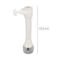 Atomizador Economizador Plástico Flexible Con Adaptador Macho / Hembra