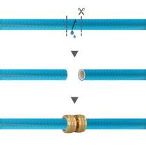 Reparador Laton Para Mangueras 3/4". Blister 1 pieza