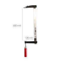 Sargento / Torniquete Mango Madera 500x 120 mm. Clips Para Madera, Sargento Carpinteria, Abrazaderas Carpinteria, Prensa Madera