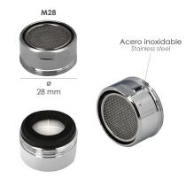 Atomizador Grifos / Monomando M28 (2 piezas) Filtro Aireador Grifo, Economizador de Agua, Difusor Grifo, Aireador Economizador