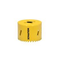 Corona Sierra Bimetal Ø 65 mm. Templado Termico, Base Reforzada. Corona Madera, Broca Agujeros Madera, Acero, Hierro, Plasticos