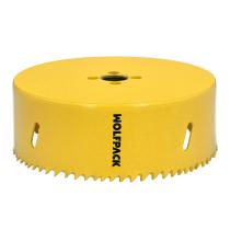 Corona Sierra Bimetal Ø 121 mm. Templado Termico, Base Reforzada. Corona Madera, Broca Agujeros Madera, Acero, Hierro, Plasticos