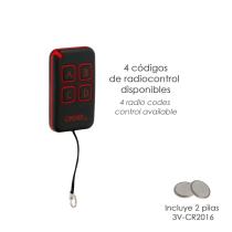 Telemando Universal Automatico 433,92 MHz 4 canales. Telemando Garajes, Telemando Puertas, Telemando Accesos.