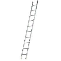 Escalera Aluminio 1 Tramo, 14 Peldaños. Antideslizante, Resistente.