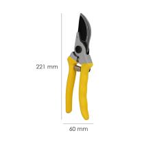Tijeras Podar 1 Mano Japonesa Akagi T-4S 220 mm. Mangos Aluminio Endurecido, Hoja Recubierta PTFE