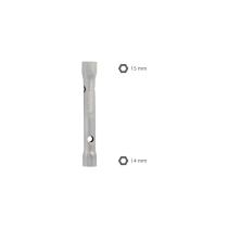 Llave Tubo Tubular 14x15 Fabricada en Acero Cromo Vanadio, Llave Grifería, Llave De Tubo Para Grifos, Llaves De Tubo Doble