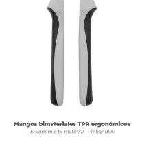 Tenazas Apertura Múltiple Negra Plus 250 mm. mangos Engomados DIN 8976. Pico De Loro, Alicates Extensibles, Tenazas Fontanero