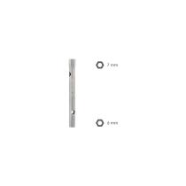 Llave Tubo Tubular 6x7 Fabricada en Acero Cromo Vanadio, Llave Grifería, Llave De Tubo Para Grifos, Llaves De Tubo Doble