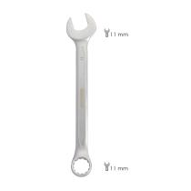 Llave Combinada Plus 11x11 Acero Cromo Vanadio DIN 3113. Llave Doble Boca, Llave Fija, Llave Estrella