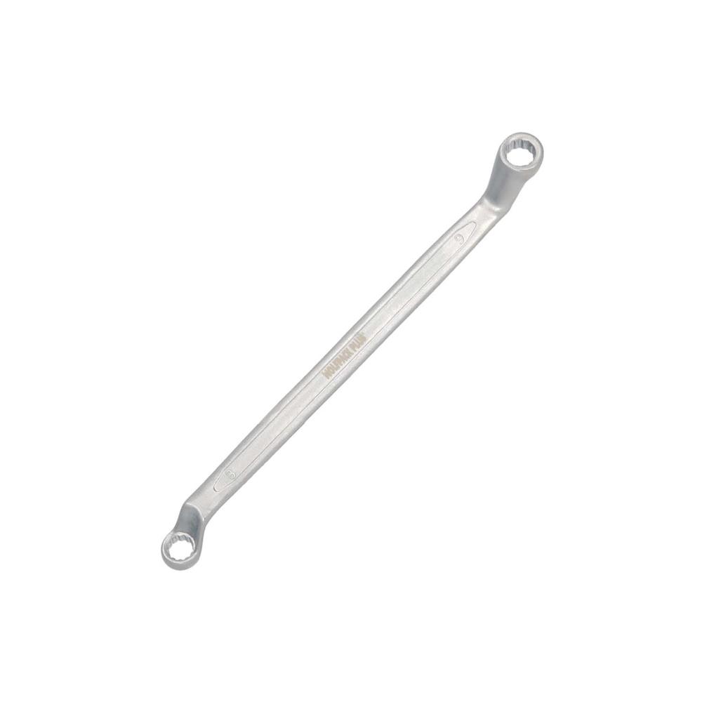 Llave Estrella Acodada Plus Acero Cromo Vanadio 8x9 DIN 838. Llave Doble Boca Acodada, Llave Fija Estrella Acodada