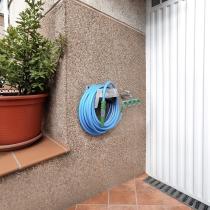 Adaptador Manguera Plastico 3/4" - 1" 4 Vias, Distribuidor 4 vias, Divisor Manguera, Ajuste Independiente, Tomas 1/2+Adaptador