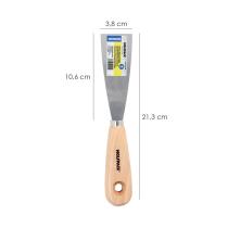 Espatula Mango Madera Hoja Acero 40 mm. Espatula Yeso, Espatula Pintor, Espatula Masillas, Espatula Pladur, etc.