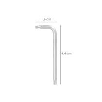 Llave Torx Inviolable Standar Acero Cromo Vanadio Profesional T09 mm. Llave Estrella, Llave Allen Estrella