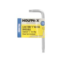 Llave Torx Inviolable Standar Acero Cromo Vanadio Profesional T10 mm. Llave Estrella, Llave Allen Estrella