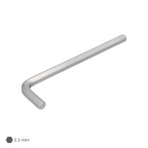 Llave Allen Larga Acero Cromo Vanadio Profesional 2,5 mm. Llave Hexagonal, Llave Allen Taller Mecanica, Llave Allen Bricolaje