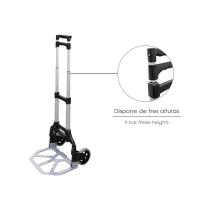 Carretilla Plegable Aluminio Portatil 60 kg.